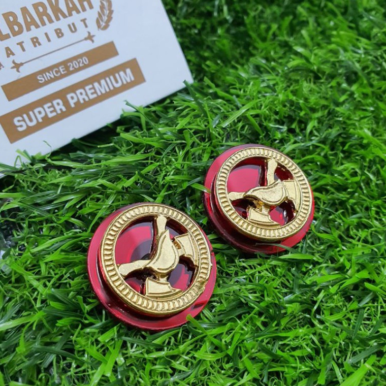 Jual Keren abis ATRIBUT PEMADAM PIN DAMKAR LENCANA MONOGRAM WING ...