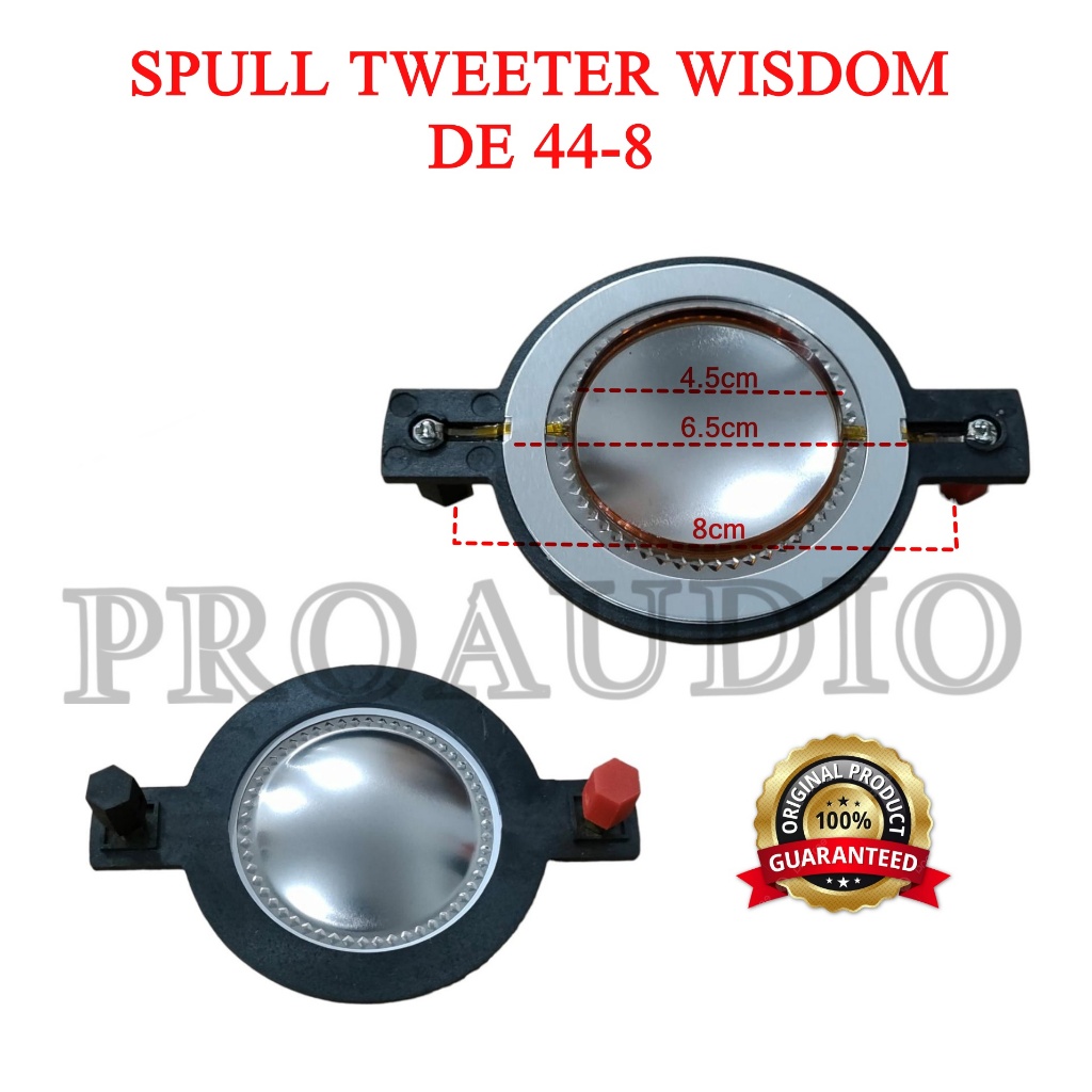 Jual SPULL WISDOM DE44 - 8A / DE 440 8 A / DE44-8A SPOLL TWEETER ...