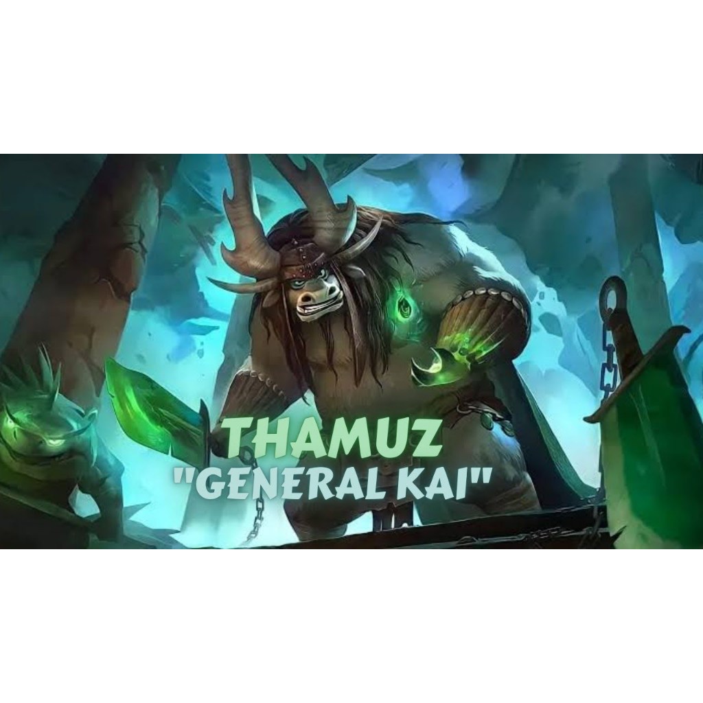 Jual (11) SKIN MOBILE LEGENDS THAMUZ GENERAL KAI ( SKIN KUNG FU PANDA ...