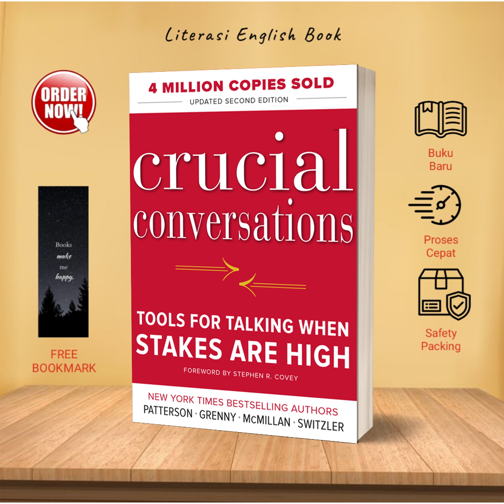 Jual Crucial Conversations Tools for Talking When Stakes Are High
