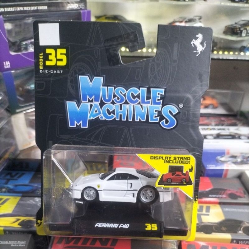 Jual Muscle Machines Ferrari F40 (putih) Shopee Indonesia