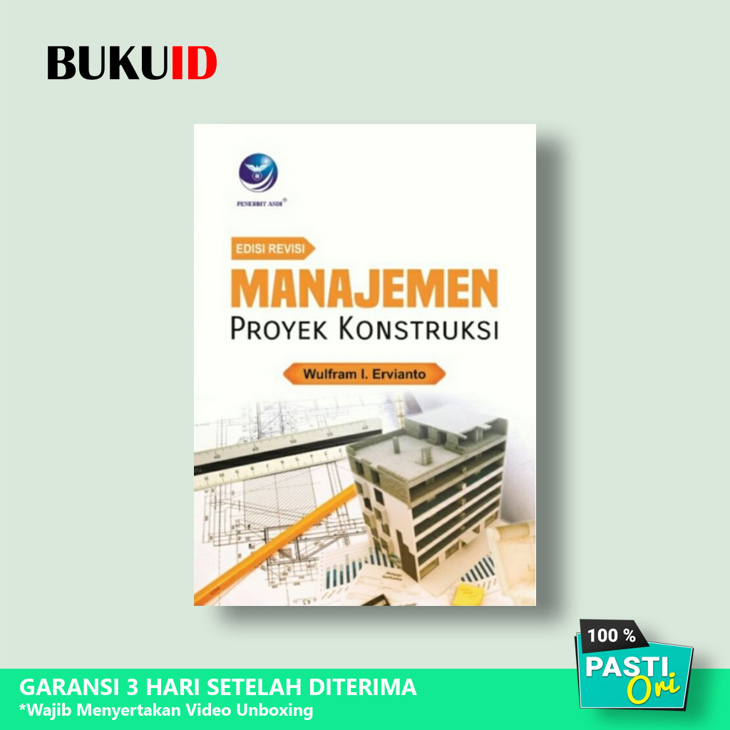 Jual Buku Manajemen Proyek Konstruksi Edisi Revisi Shopee Indonesia