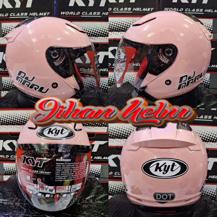 Jual HELM / KYT / DJ MARU / HELM KYT / HELM KYT DJ MARU UNGU TERMURAH