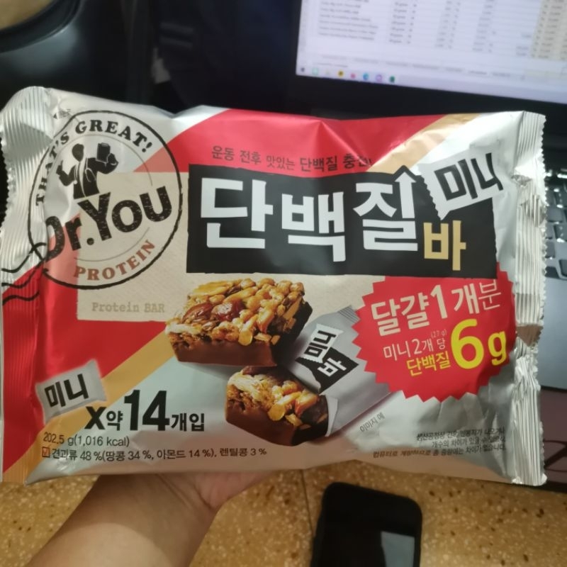 [Orion] Dr.You Mini Protein Bar 324g main image 1