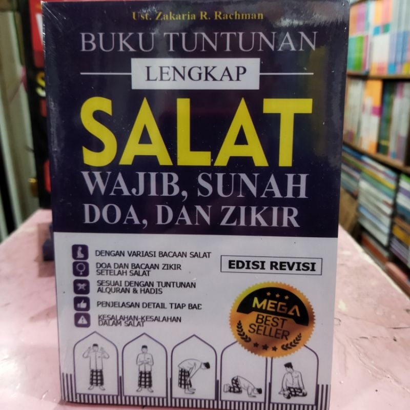 Jual BUKU TUNTUNAN LENGKAP SALAT WAJIB SUNAH DOA DAN ZIKIR | Shopee ...