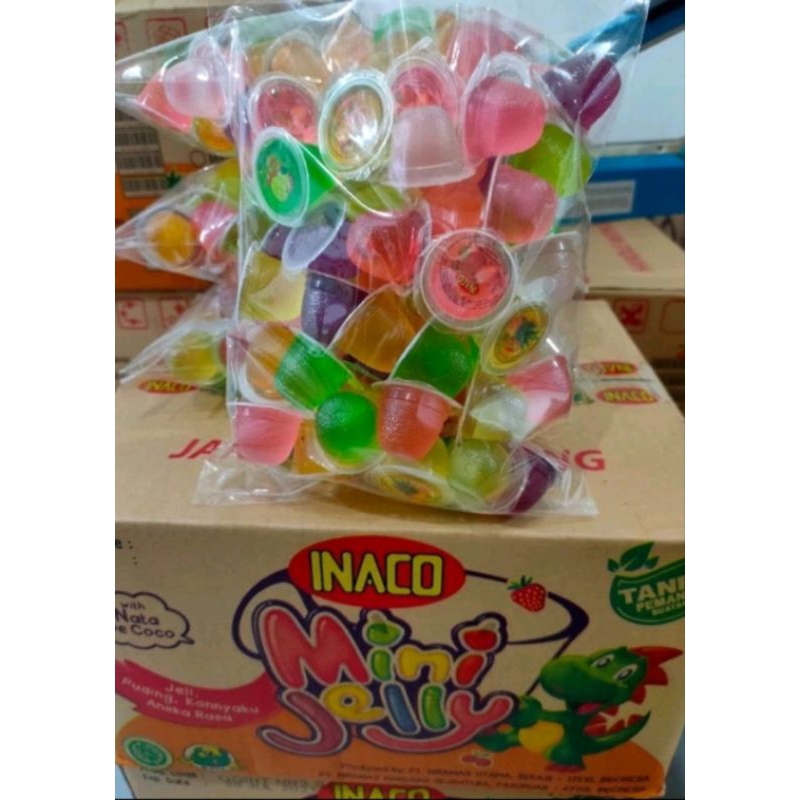 Jual INACO Jelly Kiloan Kemasan Repack 67pcs dan 50pcs Rasa Buah ...