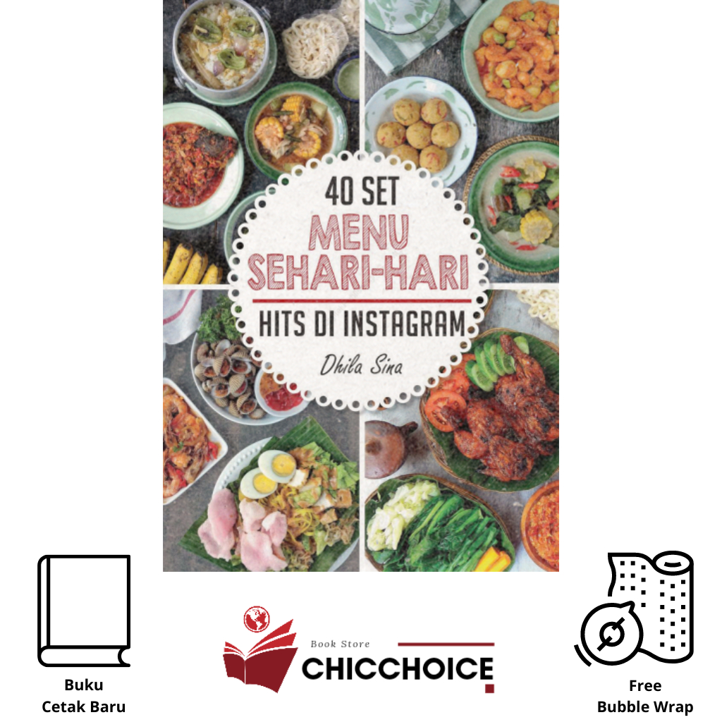 Jual Buku Resep 40 Set Menu Sehari-Hari Hits (Dhila Sina) | Shopee ...