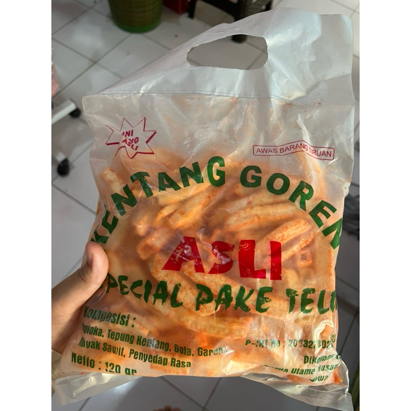 Jual JAJAN SEMARANG KENTANG GORENG KENTANG STIK KENTANG SNACK BESAR COD ...