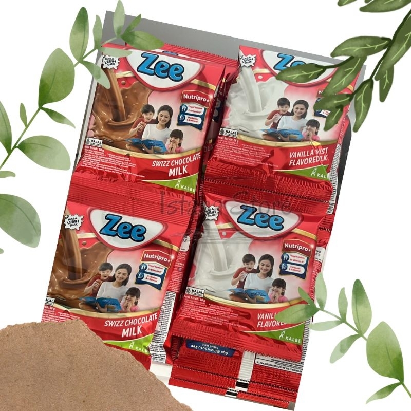 Jual Susu Zee Renceng isi 10 sachet Tinggi Kalsium | Shopee Indonesia