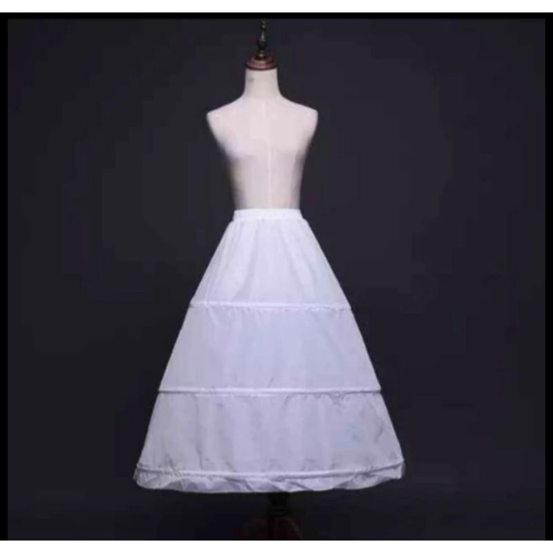 Jual Petikut Petticoat Pertikut pengembang Gaun Ring 3 Tanpa Jala ...