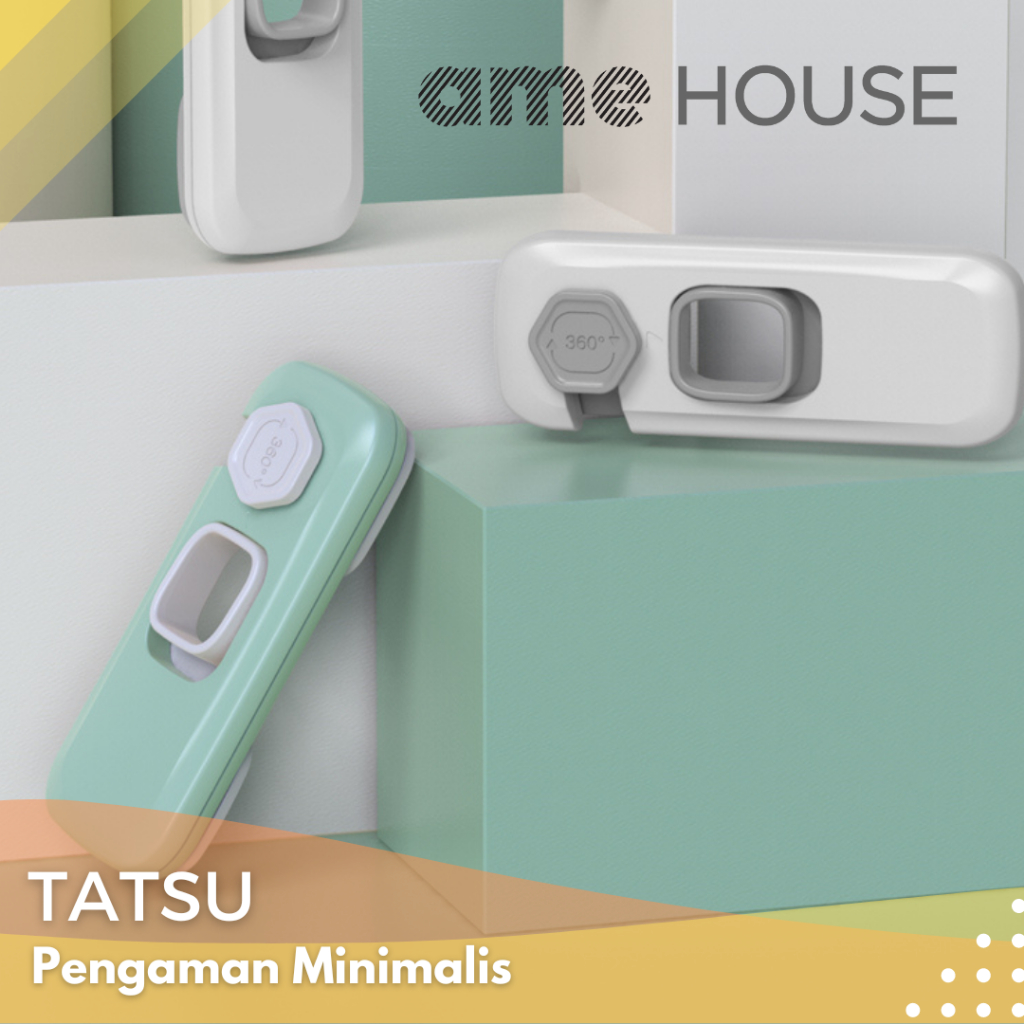 Jual |AME|TATSU Baby Proof Lemari Kulkas Pintar Child Safety Lemari ...