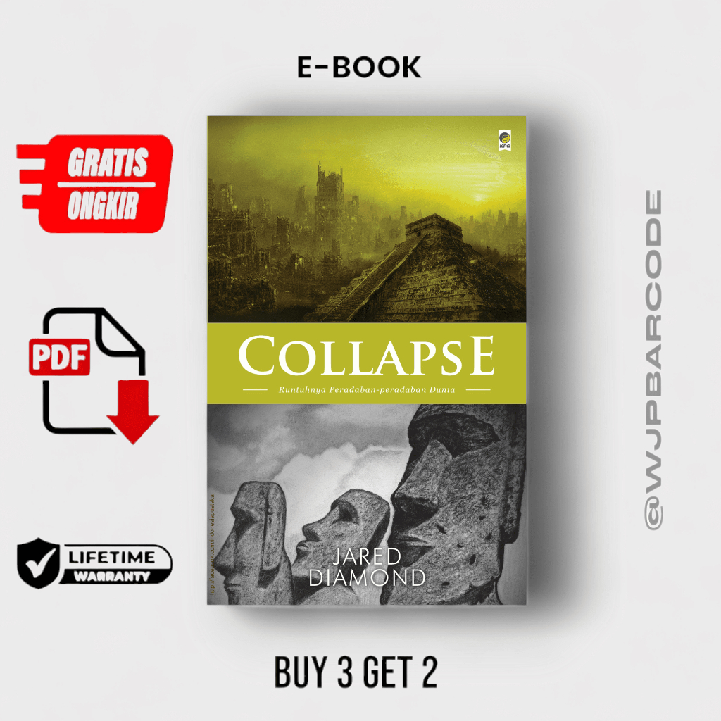 Jual 122. Collapse Runtuhnya Peradabanperadaban Dunia Jared Diamond