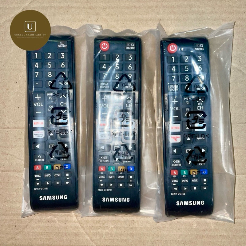 Jual Remote TV Samsung LCD LED Smart TV BN59-01315J BN59-01315M BN59 ...