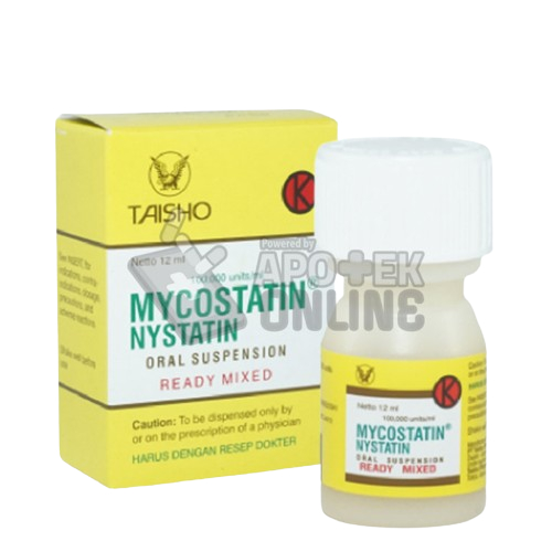 Jual MYCOSTATIN ORAL DROP 12 ML SUSPENSI | Shopee Indonesia