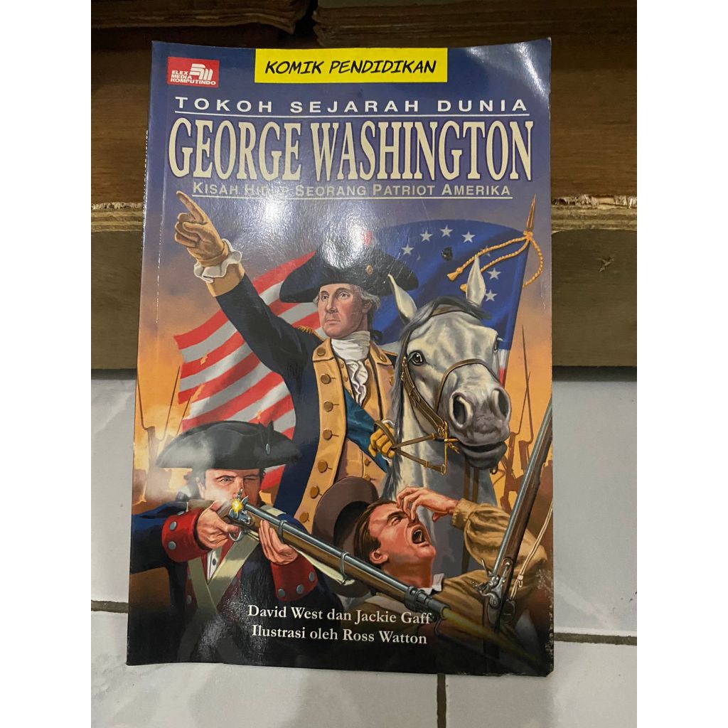 Jual Komik Pendidikan Tokoh Sejarah Dunia George Washington