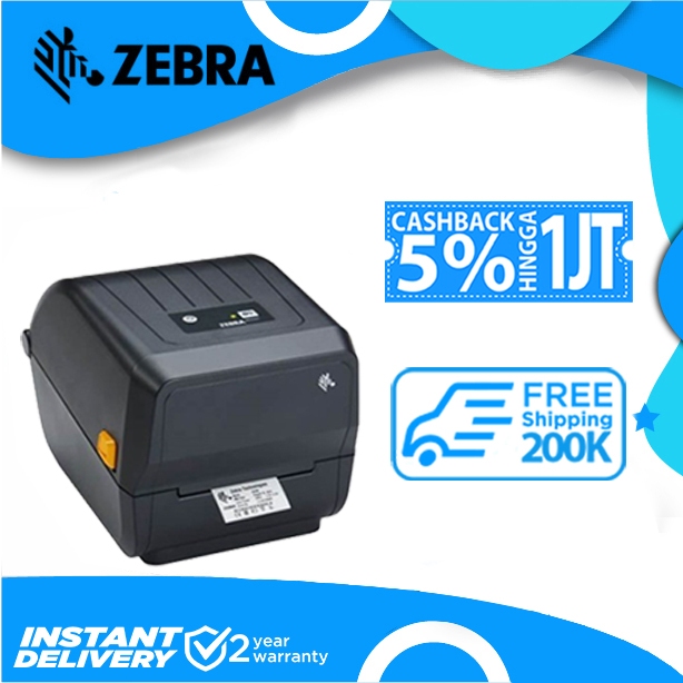 Jual Zebra ZD230 Thermal Transfer Label Desktop Printer (ZD23042