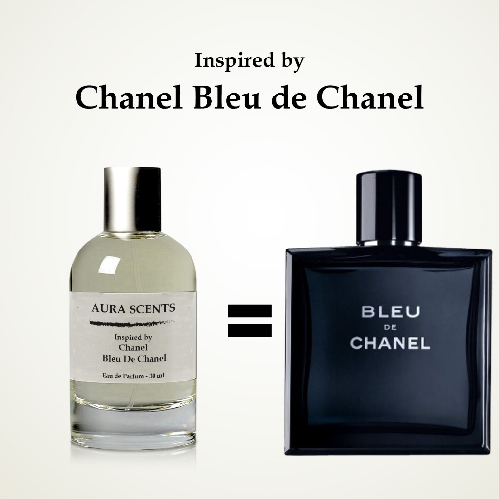 Jual Parfum pria inspired by Bleu De Chnl 30 ml. Wangi Mewah dan Lembut