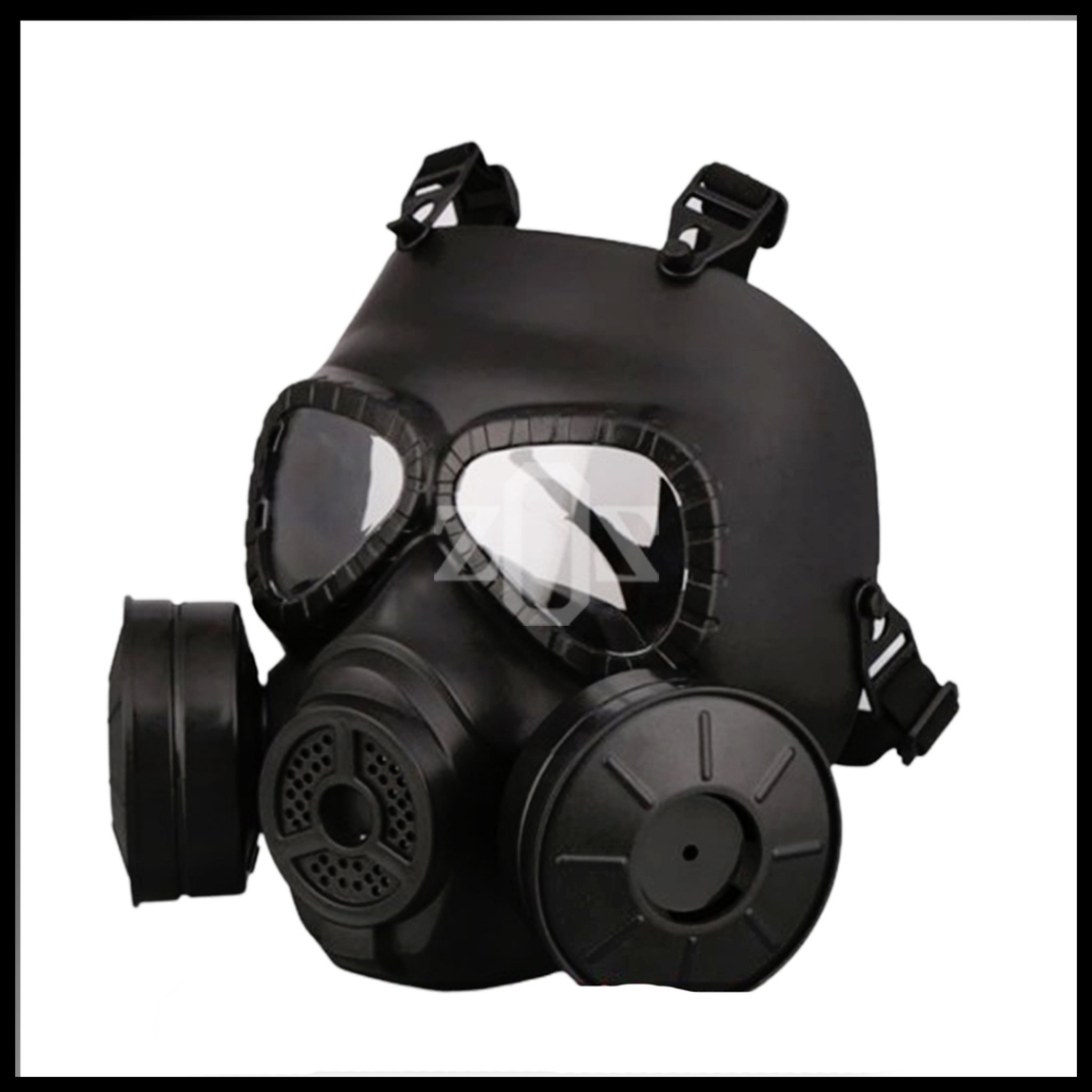 Jual Masker Mask Double Kipas Full Face M04 JSY-W042 Simulated Gas ...