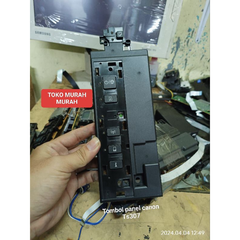 Jual Tombol panel printer canon Ts307 Tombol on off canon ts307 tanpa ...