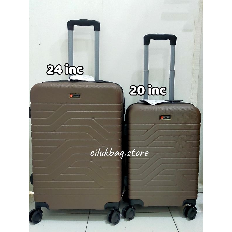 Jual KOPER FIBER SWISS POLO UKURAN 20 INCI CABIN PESAWAT (Model Baru ...
