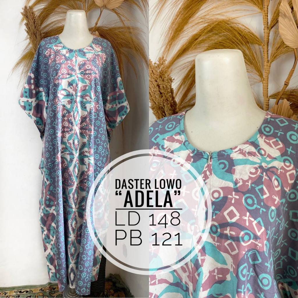 Jual Ready Daster Batik Rayon Lowo Kalong Kelelawar Jumbo Rayon Adem Super Premium Busui