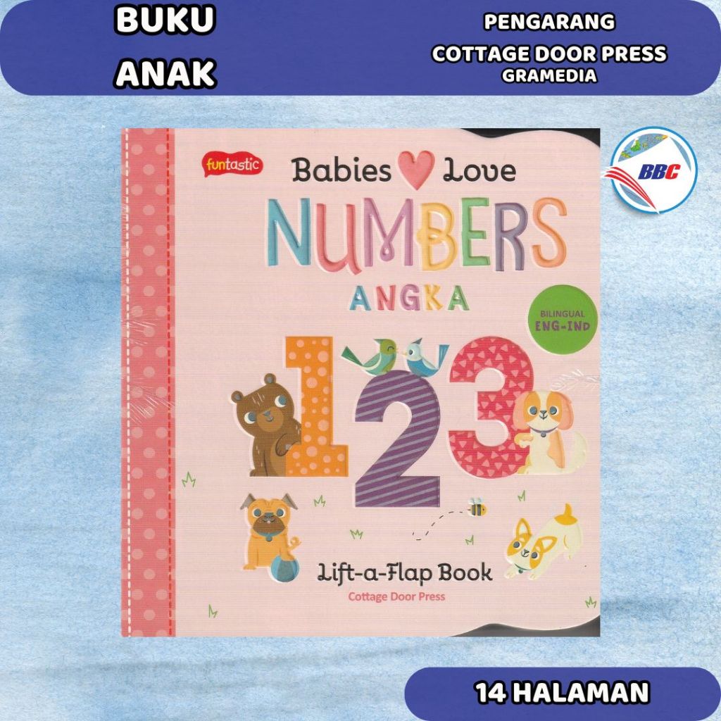 Jual BUKU BABIES LOVE NUMBERS - ANGKA | Shopee Indonesia