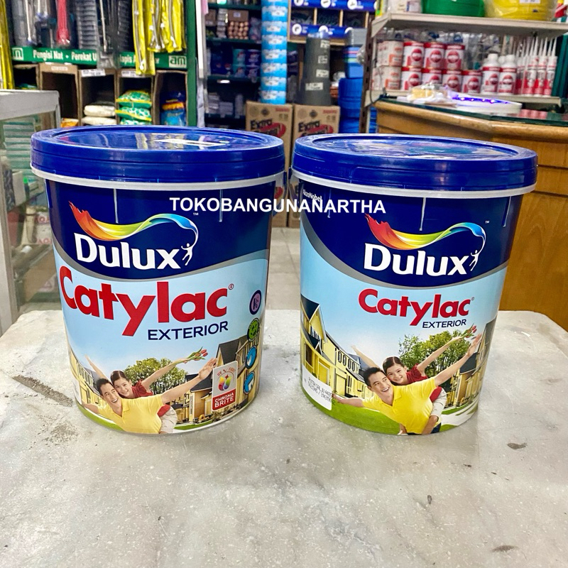 Jual Dulux Catylac Cat Tembok Eksterior 5 Kg Shopee Indonesia 6776