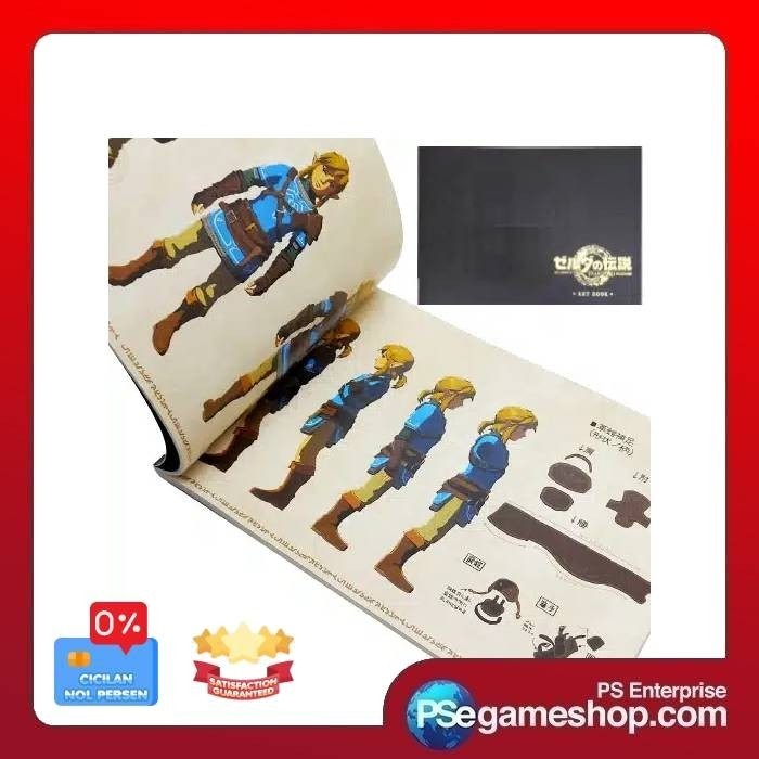 Jual The Legend of Zelda Tears of the Kingdom Art Book / ArtBook Zelda TOTK | Shopee Indonesia