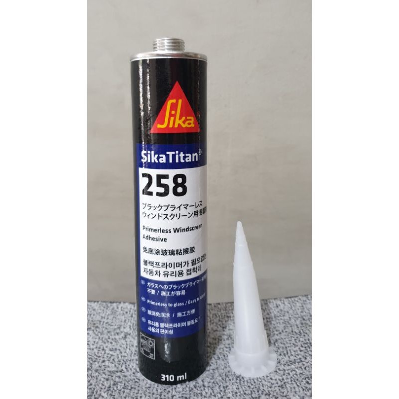 Jual Sika Sikaflex Sika Titan 258 Hitam Tabung | Shopee Indonesia