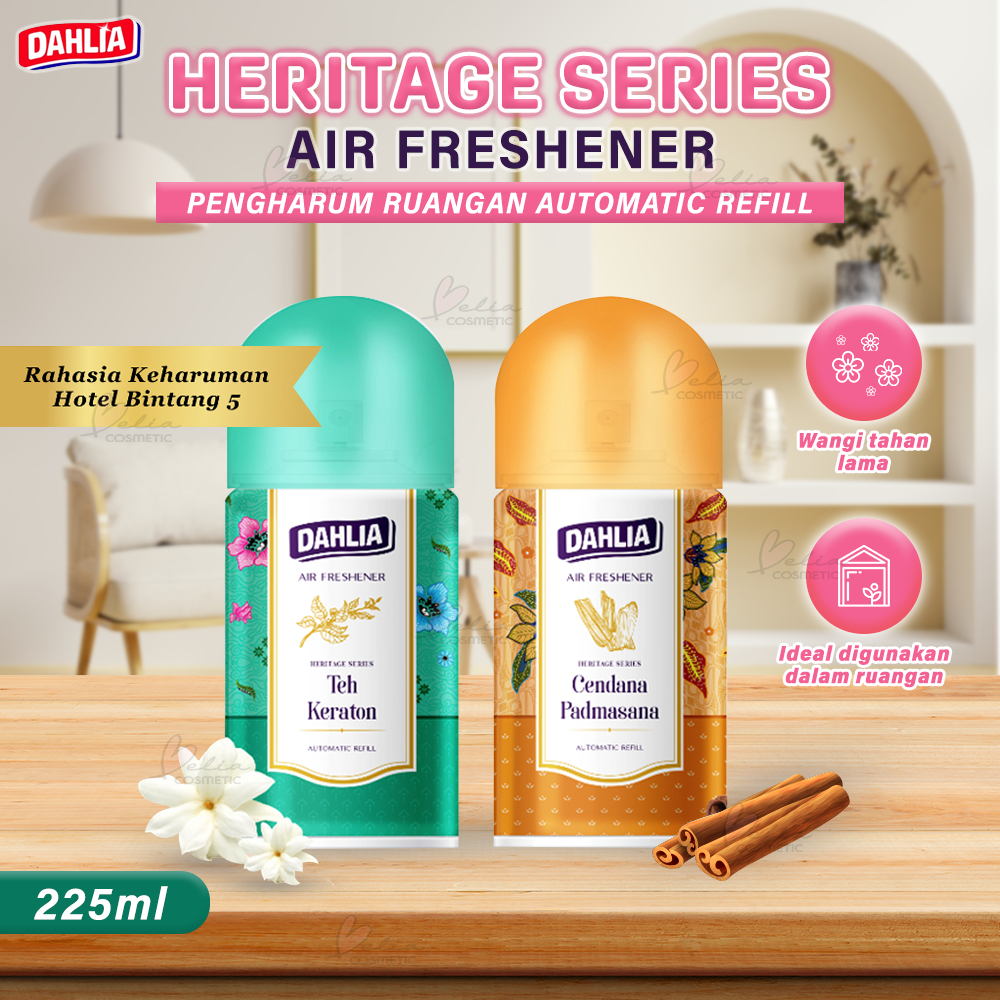 Jual Belia Dahlia Heritage Series Air Freshener Pengharum Ruangan Automatic Refill Ml