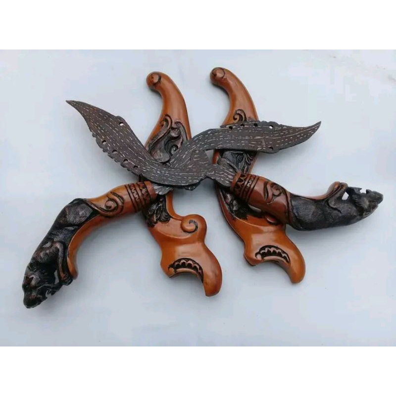 Jual Kujang pamor kujang kembar | Shopee Indonesia