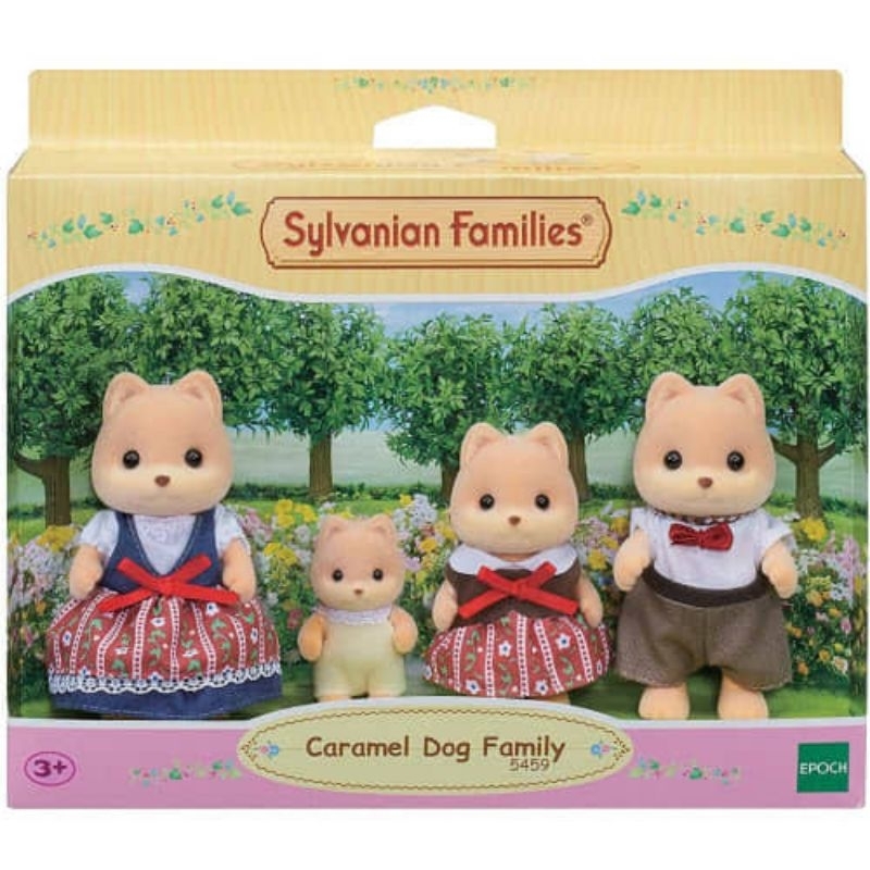Sylvanian Families – 05358 – Familia Alpaca – 4 Figuras De Animales Con Brazos Y Piernas Articulados