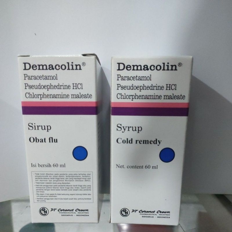 Jual Demacolin Sirup 60ml | Shopee Indonesia