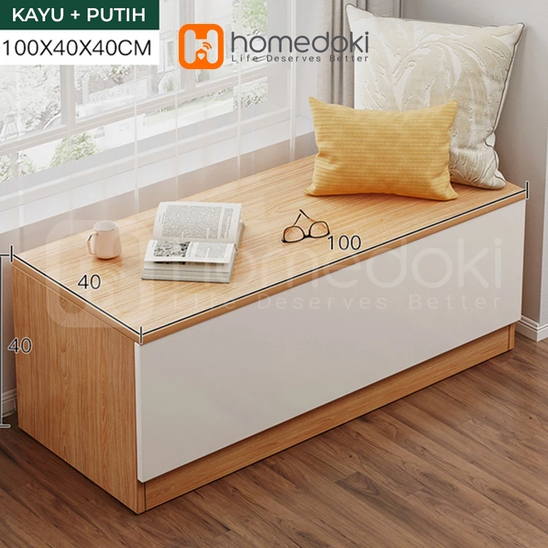 Homedoki Lemari Kabinet / Lemari Kayu / Lemari Kecil / Lemari Multifungsi - foto 1