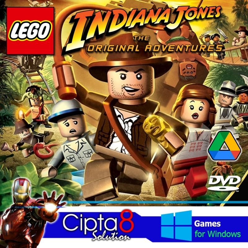 Jual LEGO INDIANA JONES: THE ORIGINAL ADVENTURES GAME PC