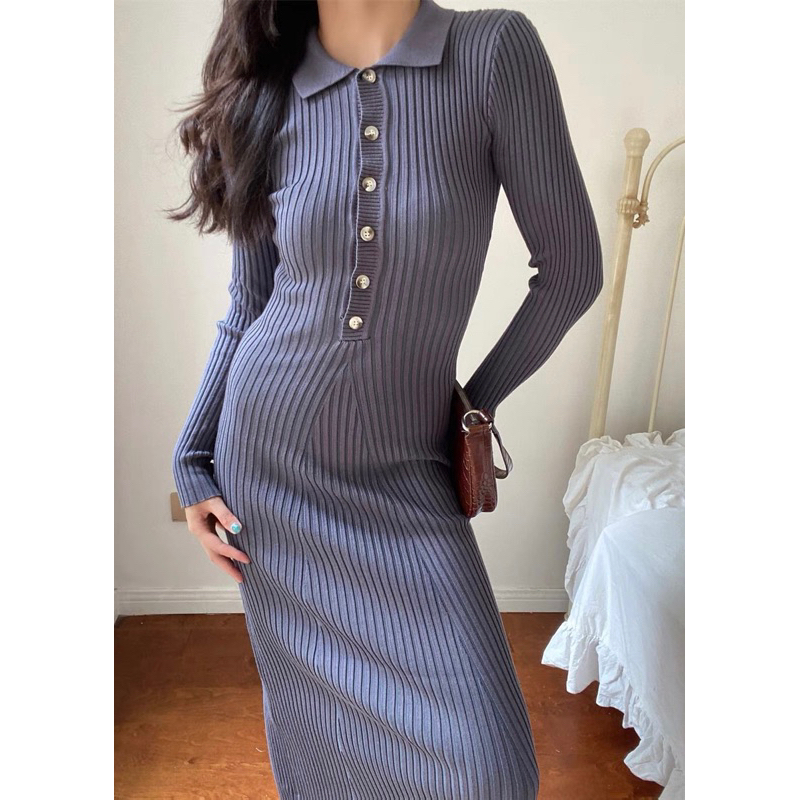 clayten knit dress Evamari Knit Dress White White / S