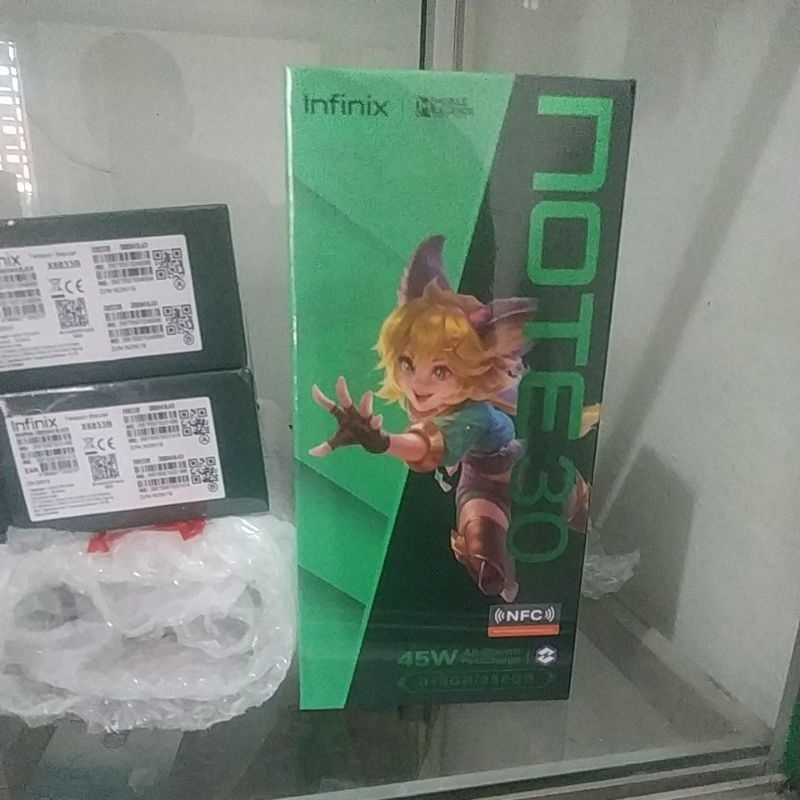 Jual infinix note 30 8/256 new garansi resmi norepack | Shopee Indonesia