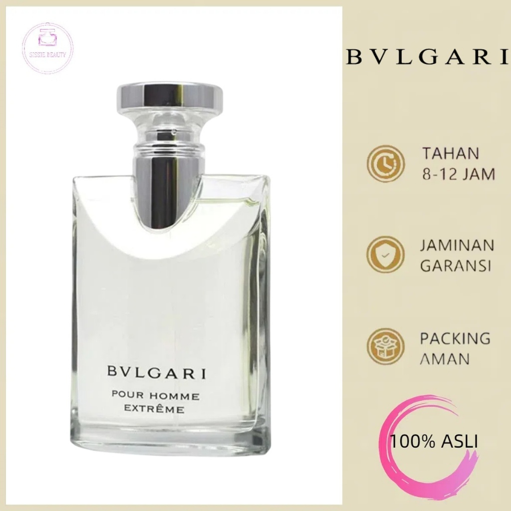 [100% Original]Bvlgari bvlgari pour homme extreme Toilette Extreme EDT  100ml Men