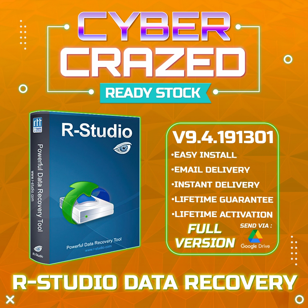 Jual RStudio Data Recovery Network 9.4 Build 191301 Full Version