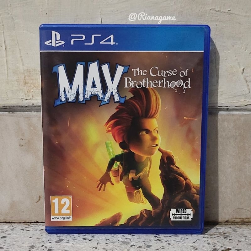 Jual BD Kaset PS4 PS5 Max The Curse Of Brotherhood Game CD PS 4 5 ...