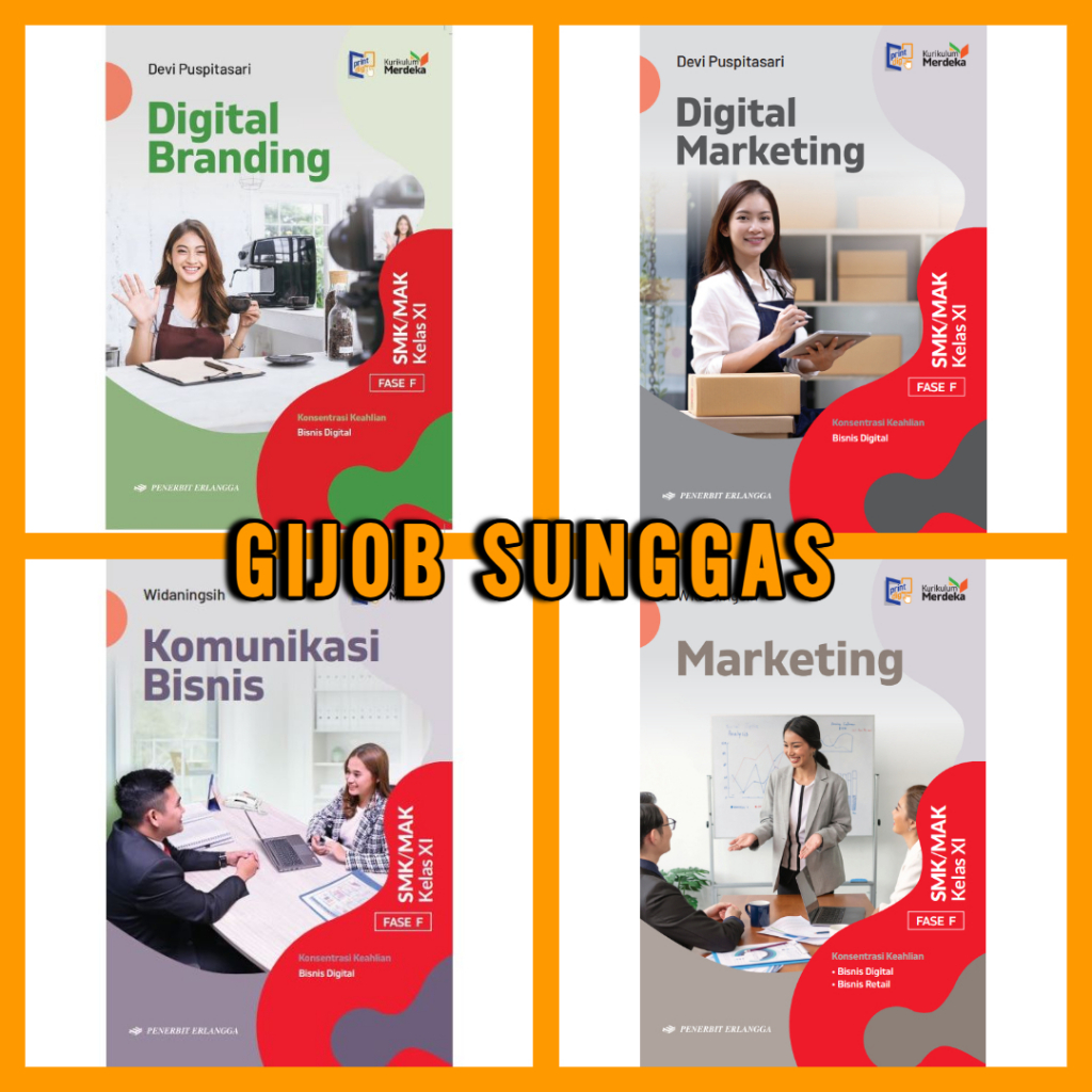 Jual KONSENTRASI KEAHLIAN BISNIS DIGITAL SMK KELAS - KURIKULUM