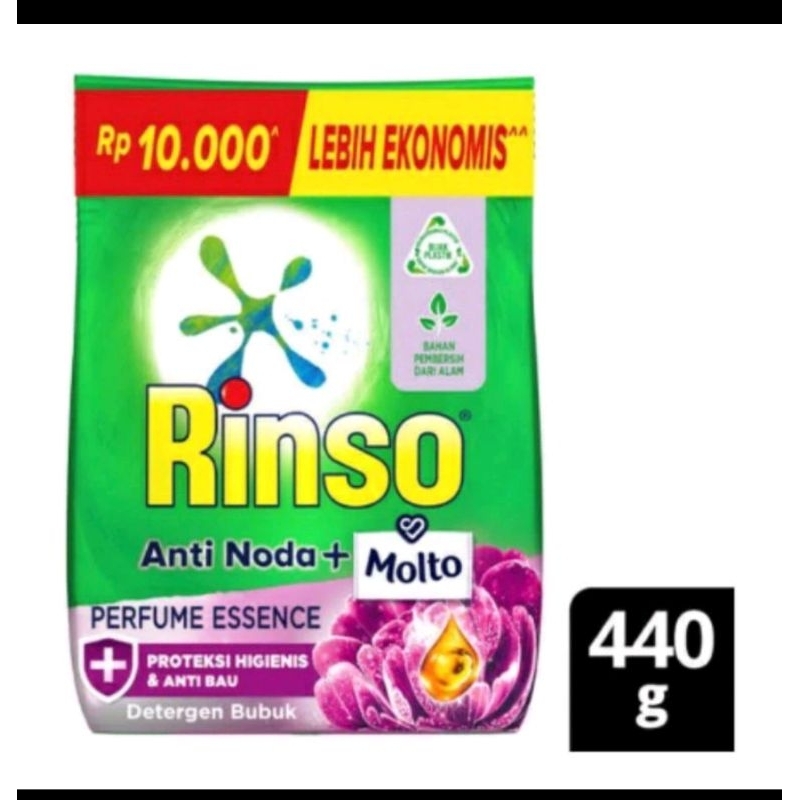 Jual rinso Molto Anti Noda Ukuran 380 gram dan 195 gram | Shopee Indonesia