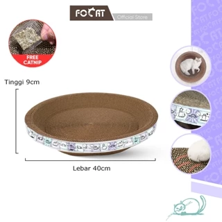 [GARANSI RUSAK] FOCAT Papan Garuk Kucing Anjing Anabul Multifungsi M11 Cat Scratcher/Garukan Kucing