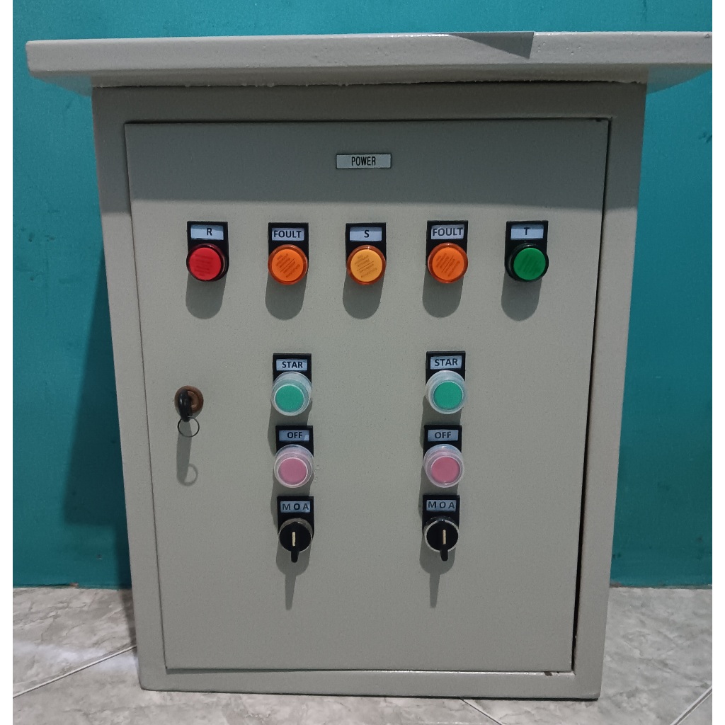 Jual panel boster wlc ,preasuare switch dan timer 24 jam 50x40x20 ...