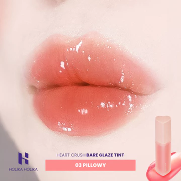 Holika Heart Crush Bare Glaze Tint Tinted Lip Glaze With Natural Stain