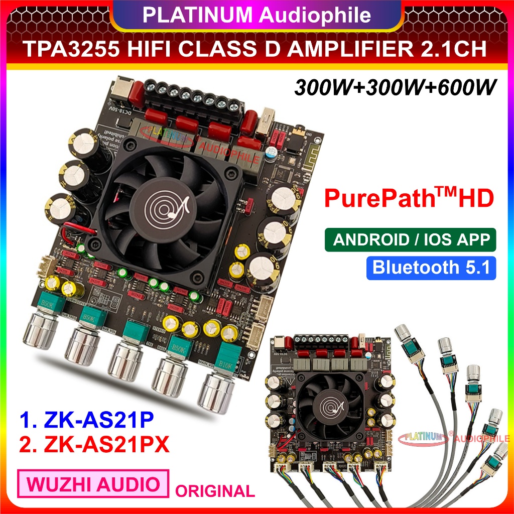 TPA3255 sans fil 5.0 Subwoofer amplificateur 2.1 a... - Grandado