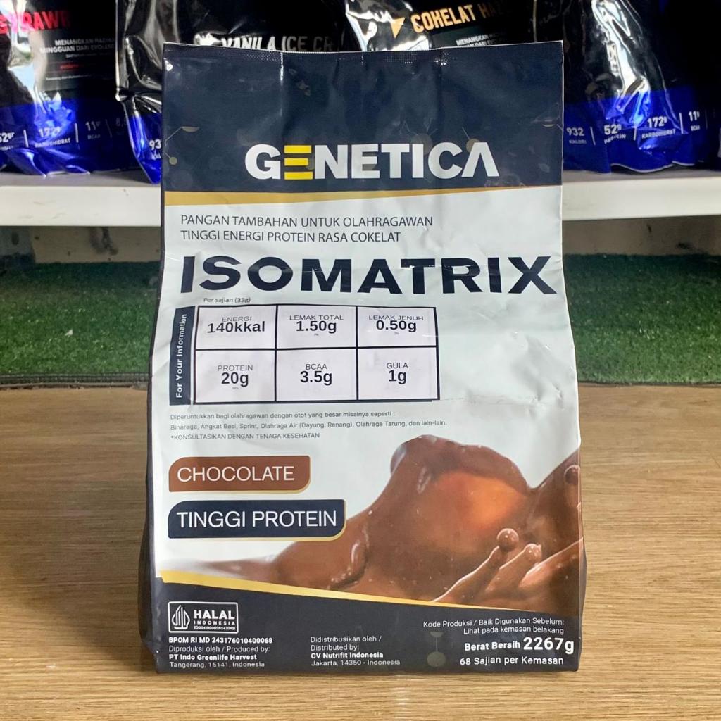 Jual Genetica Isomatrix 5 lb iso Matrix 2267 gr soy pea isolate whey ...