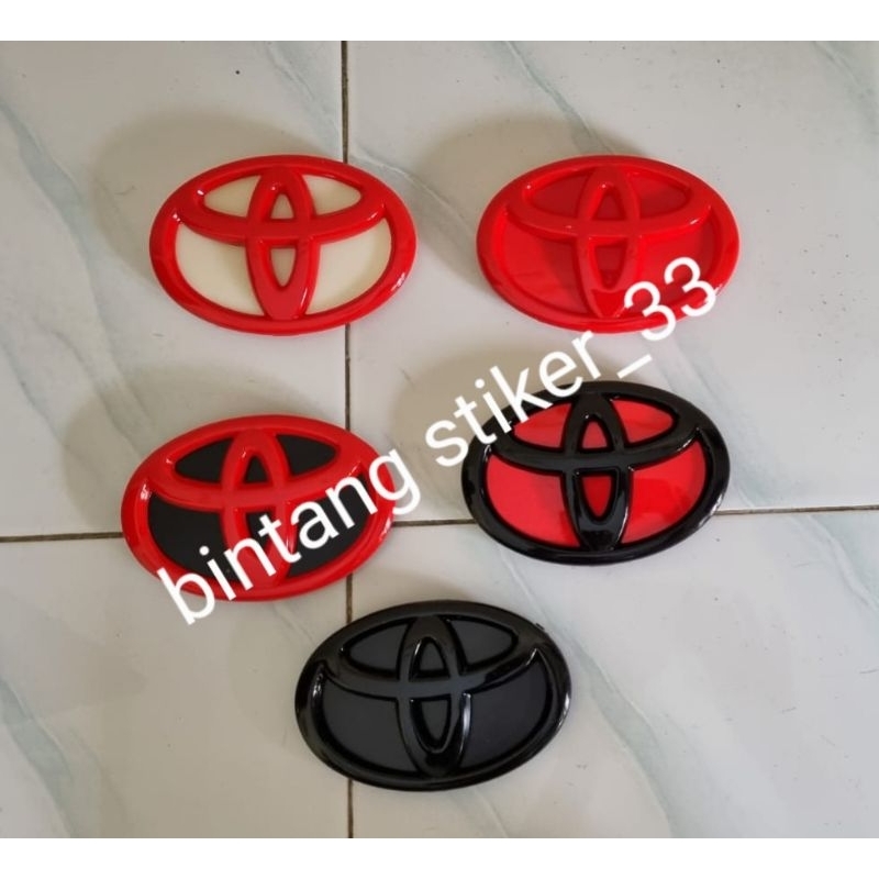 Jual Emblem Logo Toyota Avanza Al New Ukuran Cm Emblem Logo Avanza Tahun Nypi Emblem