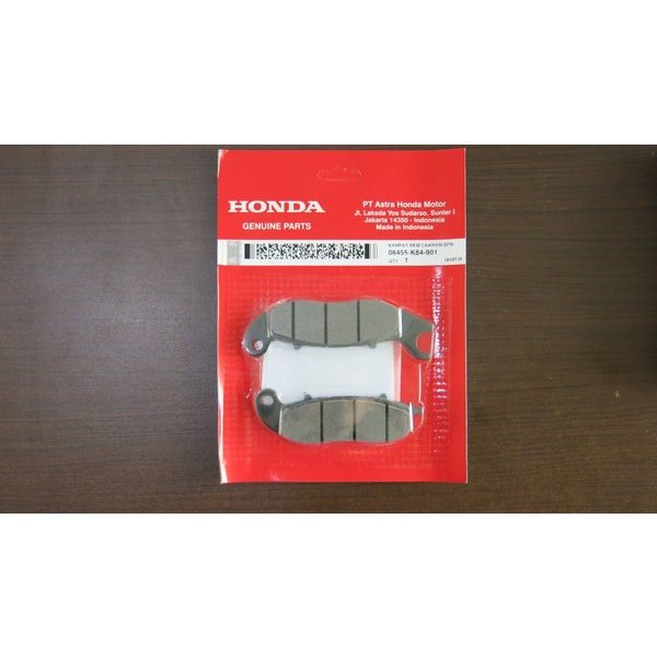 Jual 06455-K84-901 06455K84901 ORIGINAL AHM KAMPAS CAKRAM DISK PAD CRF ...