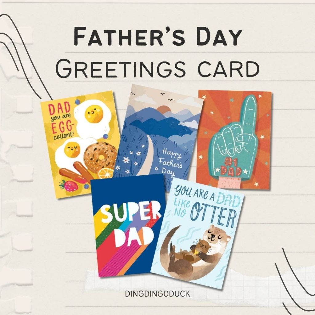 Jual Father's Day Greetings Card | Kartu Ucapan Selamat Hari Ayah